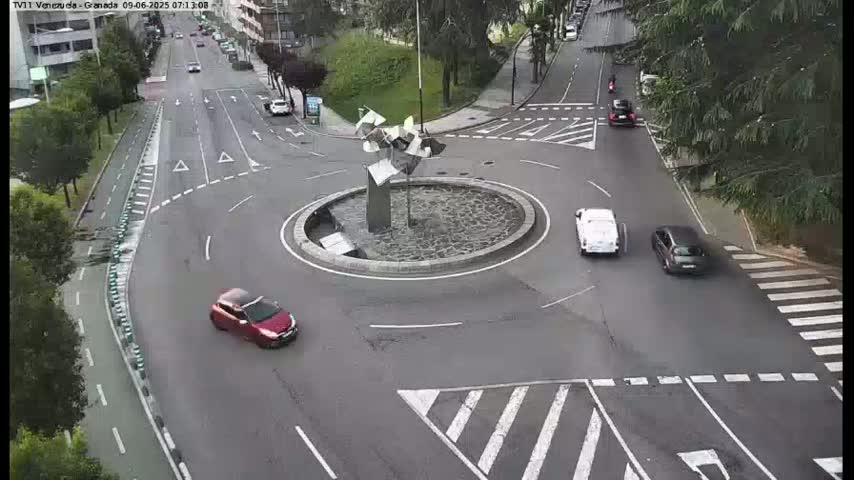 Vigo City - Gregorio Espino & Jenaro de la Fuente Avenue Live Cam - Pontevedra, Galicia, Spain