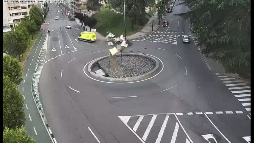Vigo City - Gregorio Espino & Jenaro de la Fuente Avenue Live Cam - Pontevedra, Galicia, Spain