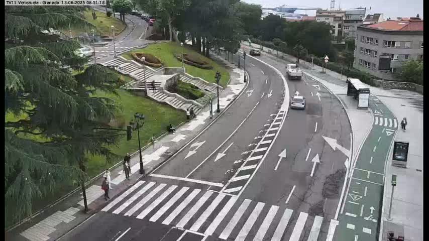 Vigo City - Gregorio Espino & Jenaro de la Fuente Avenue Live Cam - Pontevedra, Galicia, Spain