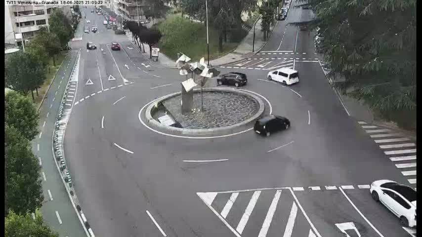 Vigo City - Gregorio Espino & Jenaro de la Fuente Avenue Live Cam - Pontevedra, Galicia, Spain
