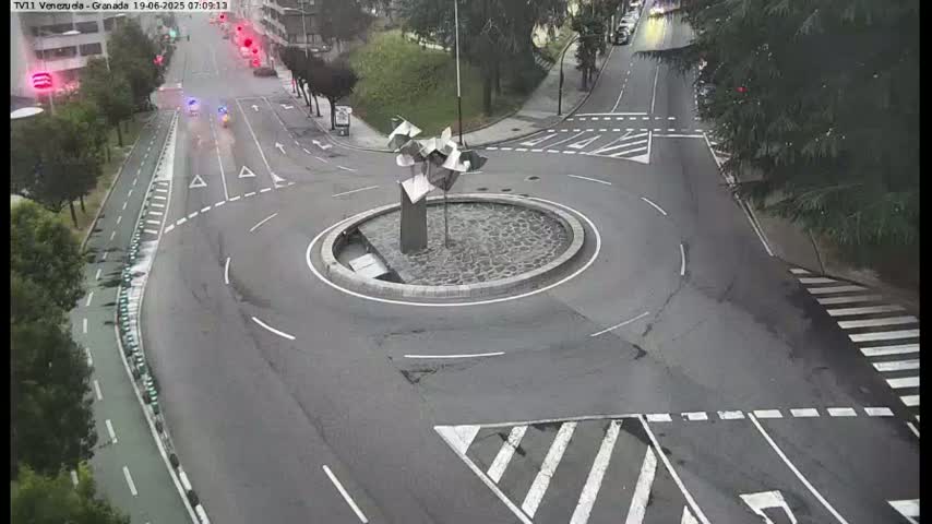 Vigo City - Gregorio Espino & Jenaro de la Fuente Avenue Live Cam - Pontevedra, Galicia, Spain
