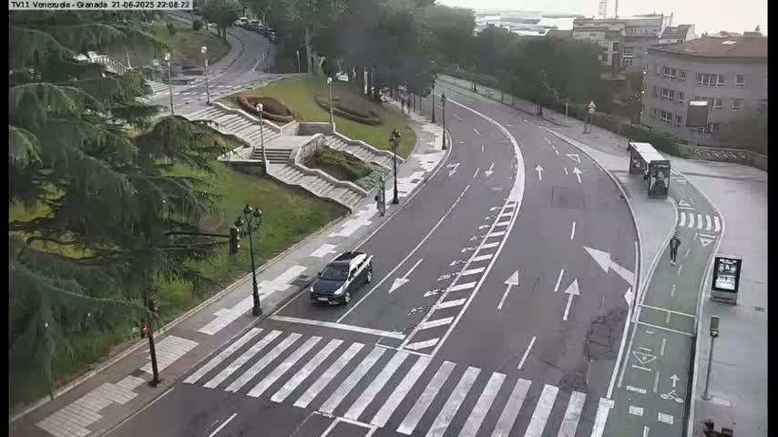 Vigo City - Gregorio Espino & Jenaro de la Fuente Avenue Live Cam - Pontevedra, Galicia, Spain
