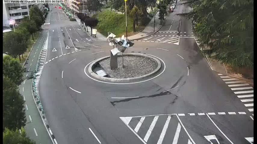 Vigo City - Gregorio Espino & Jenaro de la Fuente Avenue Live Cam - Pontevedra, Galicia, Spain
