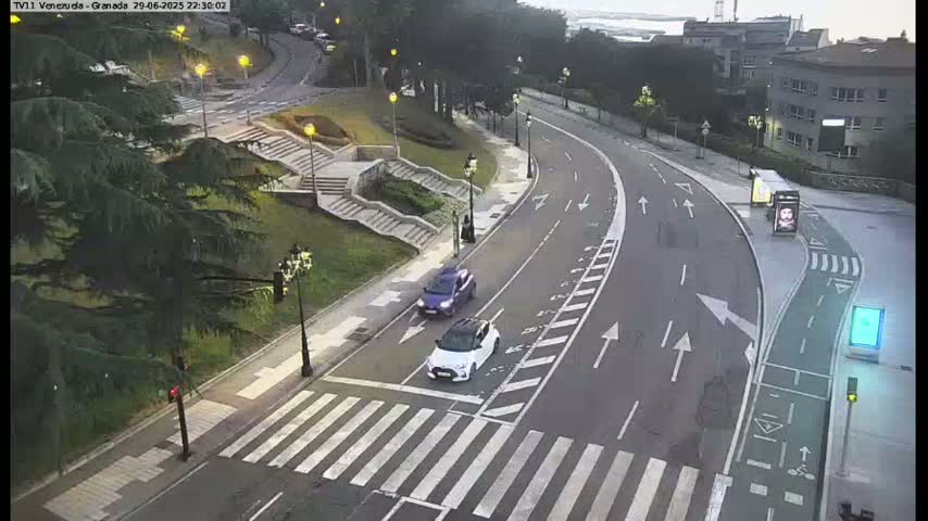 Vigo City - Gregorio Espino & Jenaro de la Fuente Avenue Live Cam - Pontevedra, Galicia, Spain