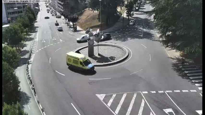 Vigo City - Gregorio Espino & Jenaro de la Fuente Avenue Live Cam - Pontevedra, Galicia, Spain