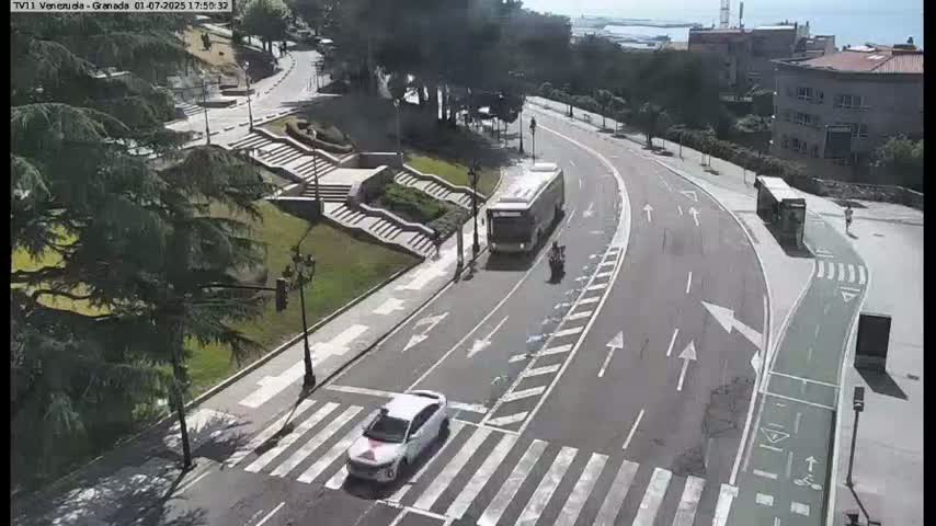 Vigo City - Gregorio Espino & Jenaro de la Fuente Avenue Live Cam - Pontevedra, Galicia, Spain