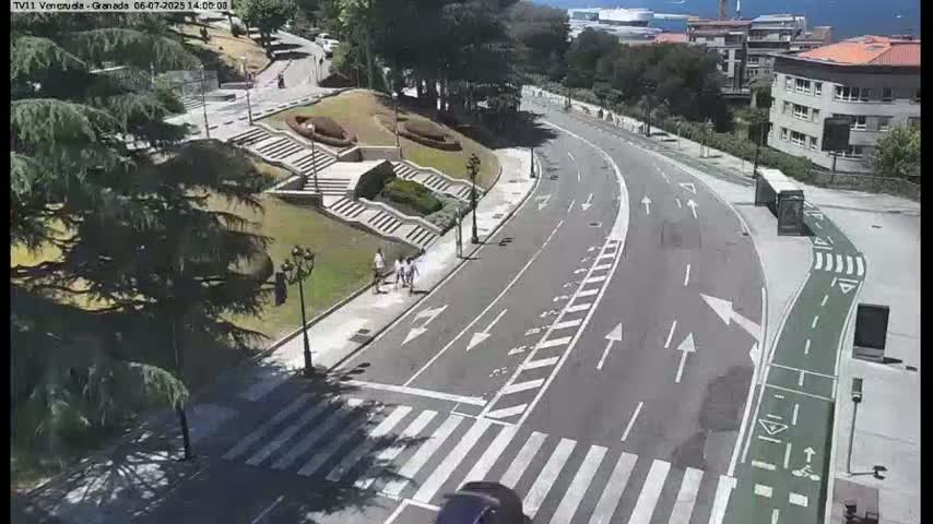 Vigo City - Gregorio Espino & Jenaro de la Fuente Avenue Live Cam - Pontevedra, Galicia, Spain