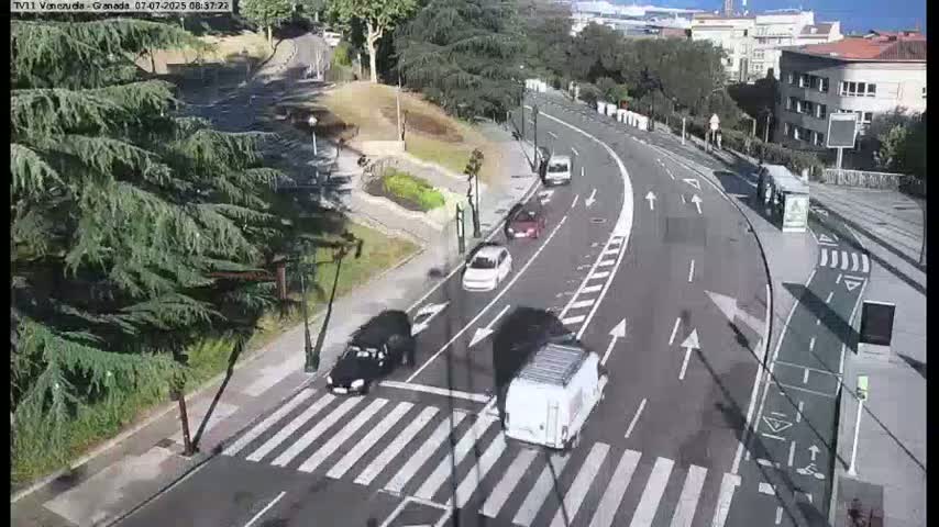 Vigo City - Gregorio Espino & Jenaro de la Fuente Avenue Live Cam - Pontevedra, Galicia, Spain