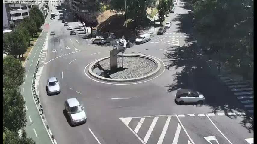 Vigo City - Gregorio Espino & Jenaro de la Fuente Avenue Live Cam - Pontevedra, Galicia, Spain