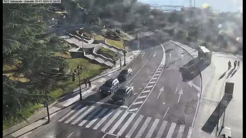 Vigo City - Gregorio Espino & Jenaro de la Fuente Avenue Live Cam - Pontevedra, Galicia, Spain