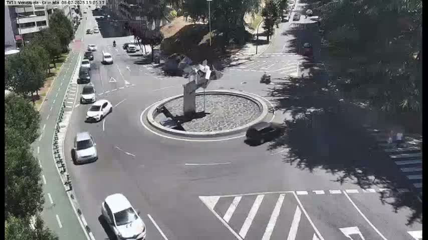 Vigo City - Gregorio Espino & Jenaro de la Fuente Avenue Live Cam - Pontevedra, Galicia, Spain