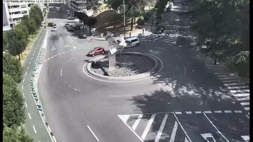 Vigo City - Gregorio Espino & Jenaro de la Fuente Avenue Live Cam - Pontevedra, Galicia, Spain