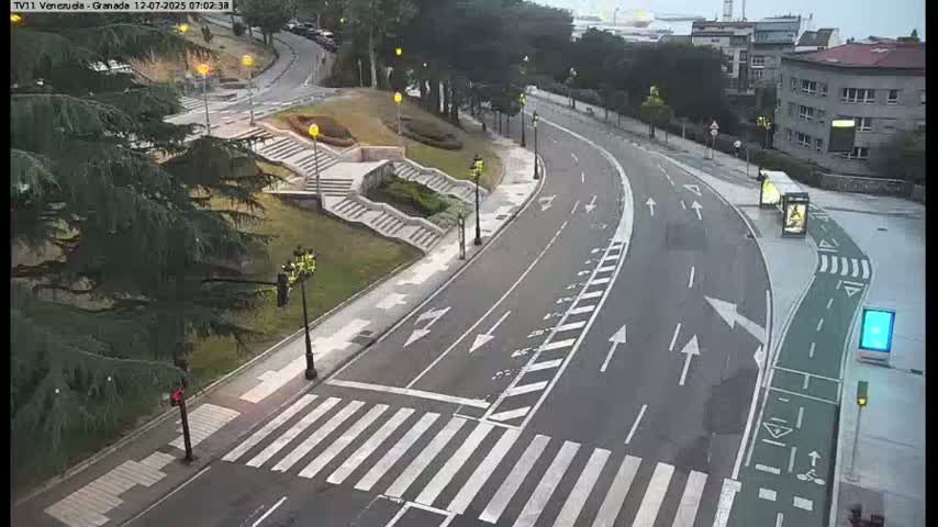 Vigo City - Gregorio Espino & Jenaro de la Fuente Avenue Live Cam - Pontevedra, Galicia, Spain