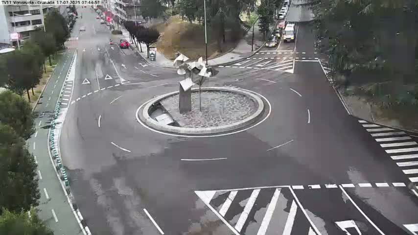 Vigo City - Gregorio Espino & Jenaro de la Fuente Avenue Live Cam - Pontevedra, Galicia, Spain