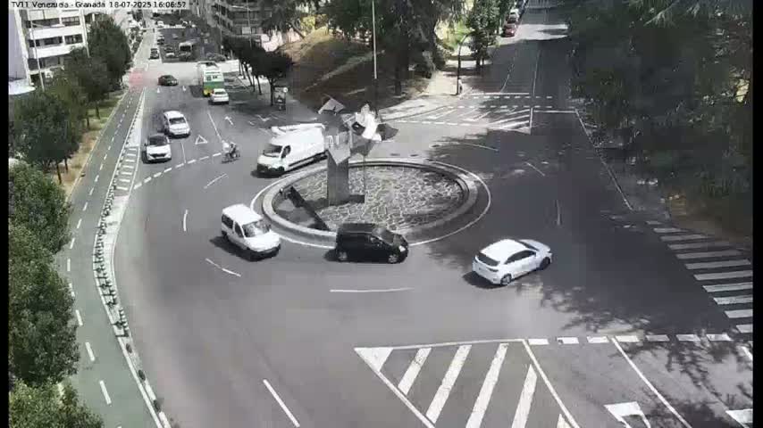 Vigo City - Gregorio Espino & Jenaro de la Fuente Avenue Live Cam - Pontevedra, Galicia, Spain
