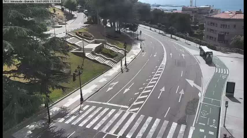 Vigo City - Gregorio Espino & Jenaro de la Fuente Avenue Live Cam - Pontevedra, Galicia, Spain
