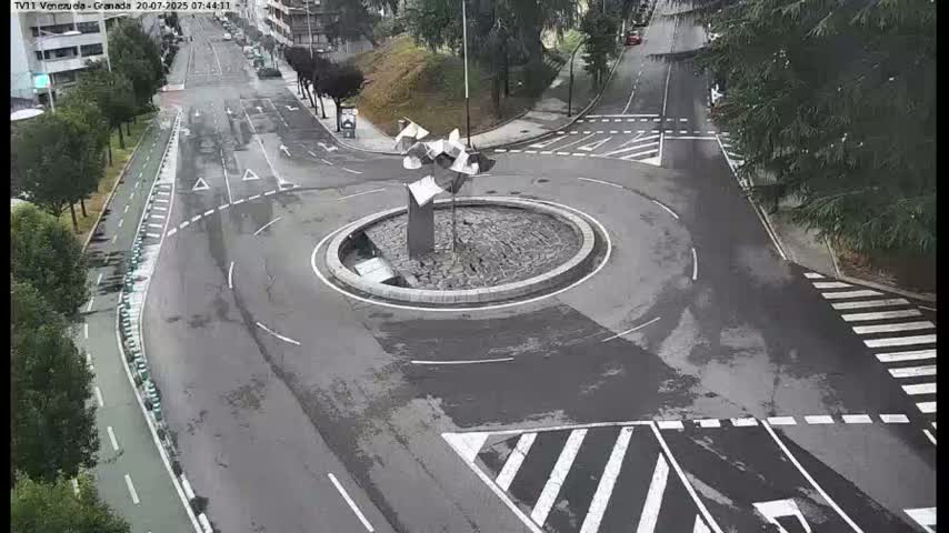 Vigo City - Gregorio Espino & Jenaro de la Fuente Avenue Live Cam - Pontevedra, Galicia, Spain