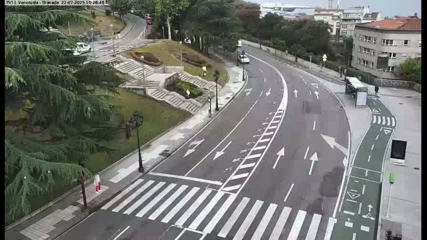 Vigo City - Gregorio Espino & Jenaro de la Fuente Avenue Live Cam - Pontevedra, Galicia, Spain
