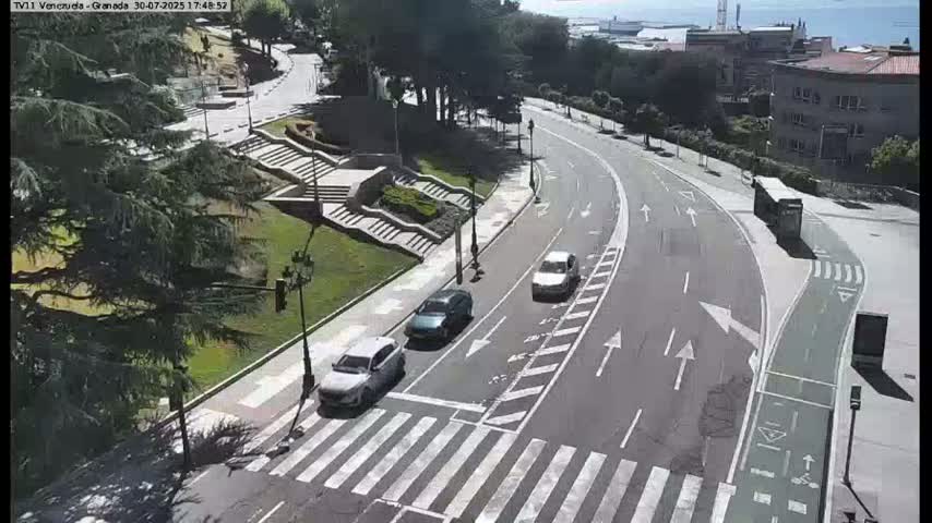 Vigo City - Gregorio Espino & Jenaro de la Fuente Avenue Live Cam - Pontevedra, Galicia, Spain