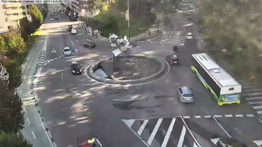Vigo City - Gregorio Espino & Jenaro de la Fuente Avenue Live Cam - Pontevedra, Galicia, Spain