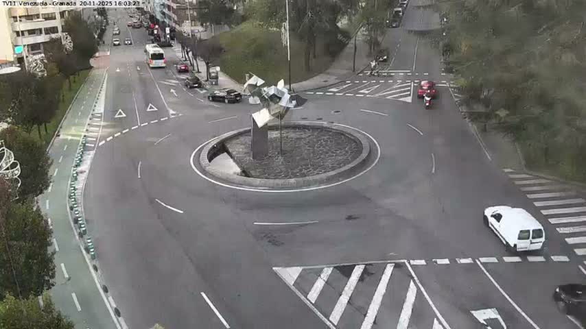 Vigo City - Gregorio Espino & Jenaro de la Fuente Avenue Live Cam - Pontevedra, Galicia, Spain