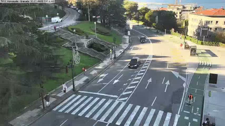 Vigo City - Gregorio Espino & Jenaro de la Fuente Avenue Live Cam - Pontevedra, Galicia, Spain