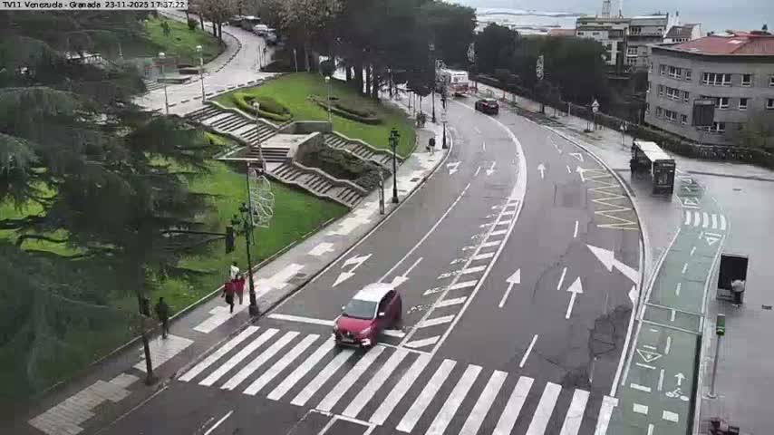 Vigo City - Gregorio Espino & Jenaro de la Fuente Avenue Live Cam - Pontevedra, Galicia, Spain