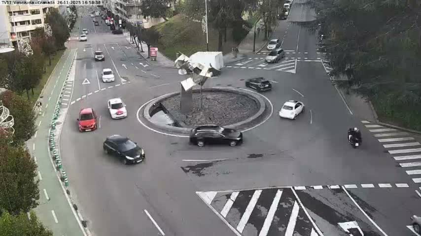Vigo City - Gregorio Espino & Jenaro de la Fuente Avenue Live Cam - Pontevedra, Galicia, Spain