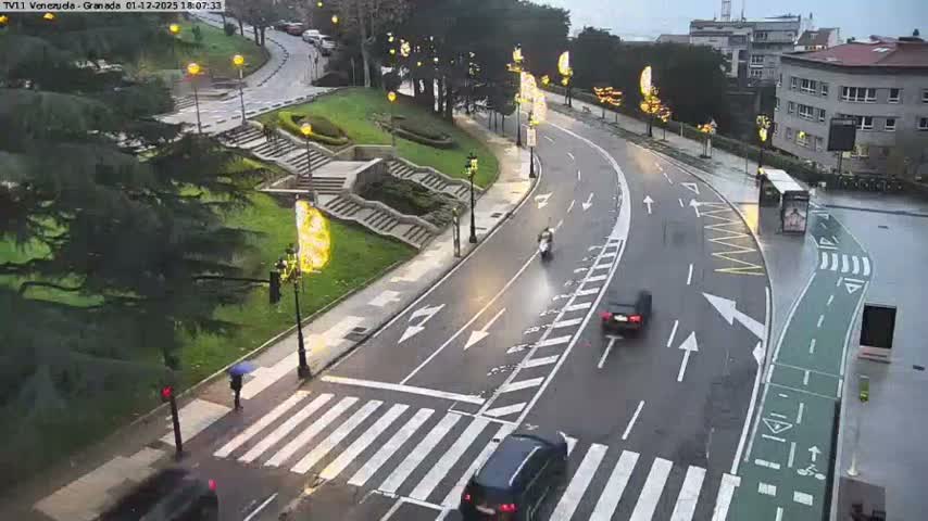 Vigo City - Gregorio Espino & Jenaro de la Fuente Avenue Live Cam - Pontevedra, Galicia, Spain