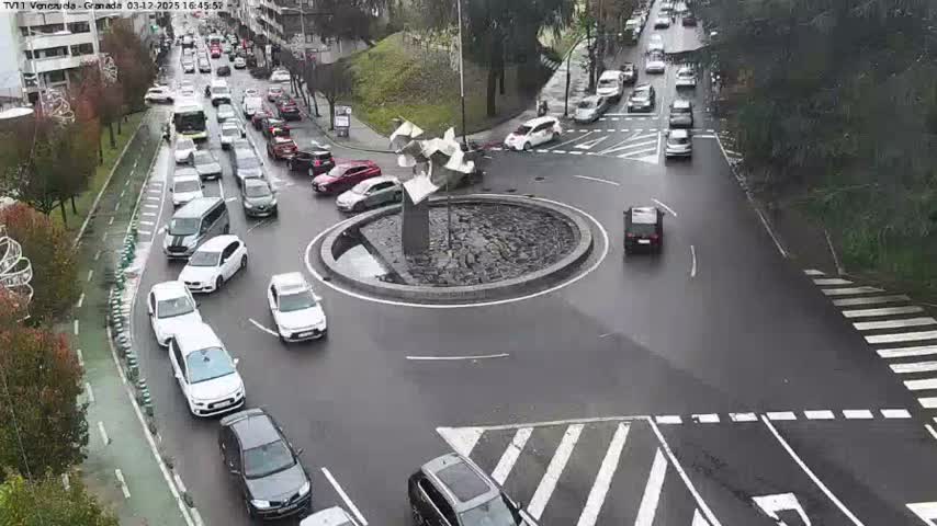 Vigo City - Gregorio Espino & Jenaro de la Fuente Avenue Live Cam - Pontevedra, Galicia, Spain