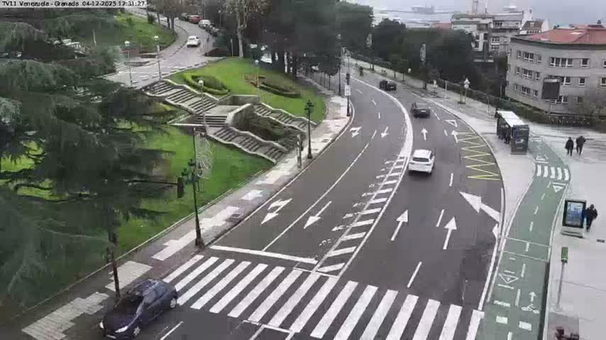 Vigo City - Gregorio Espino & Jenaro de la Fuente Avenue Live Cam - Pontevedra, Galicia, Spain