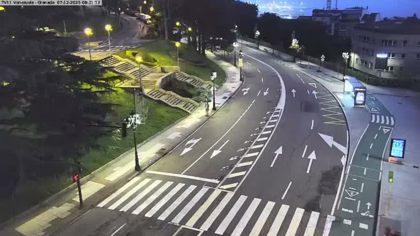 Vigo City - Gregorio Espino & Jenaro de la Fuente Avenue Live Cam - Pontevedra, Galicia, Spain