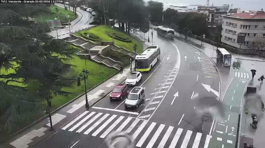 Vigo City - Gregorio Espino & Jenaro de la Fuente Avenue Live Cam - Pontevedra, Galicia, Spain