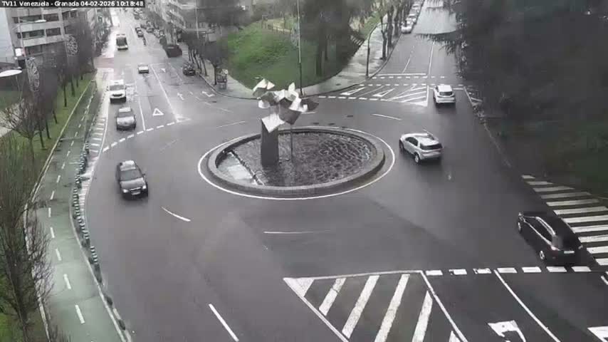 Vigo City - Gregorio Espino & Jenaro de la Fuente Avenue Live Cam - Pontevedra, Galicia, Spain
