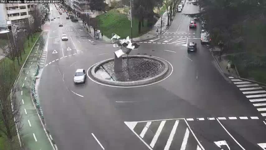 Vigo City - Gregorio Espino & Jenaro de la Fuente Avenue Live Cam - Pontevedra, Galicia, Spain