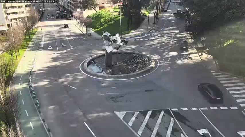 Vigo City - Gregorio Espino & Jenaro de la Fuente Avenue Live Cam - Pontevedra, Galicia, Spain