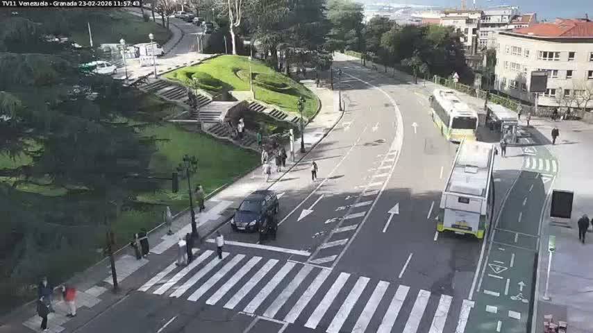 Vigo City - Gregorio Espino & Jenaro de la Fuente Avenue Live Cam - Pontevedra, Galicia, Spain