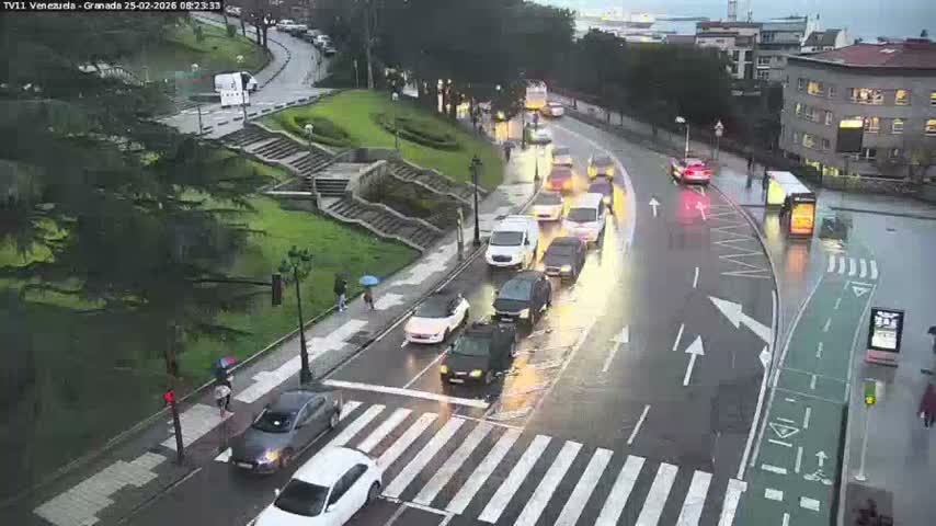 Vigo City - Gregorio Espino & Jenaro de la Fuente Avenue Live Cam - Pontevedra, Galicia, Spain