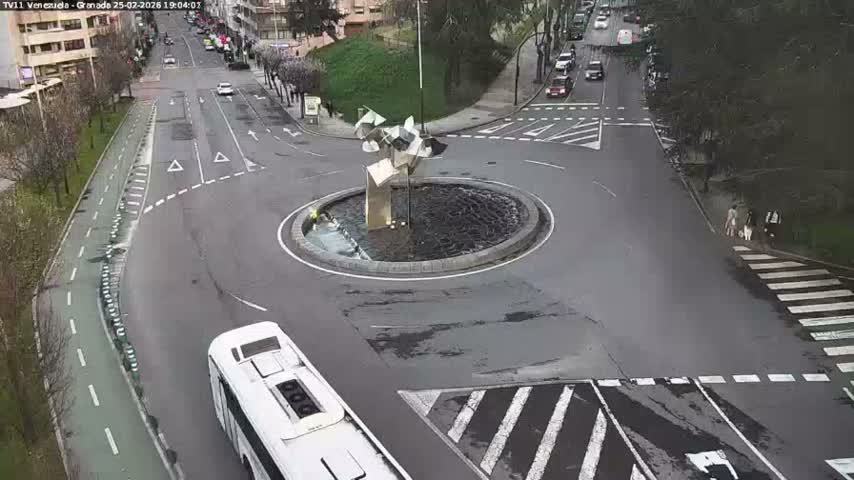 Vigo City - Gregorio Espino & Jenaro de la Fuente Avenue Live Cam - Pontevedra, Galicia, Spain