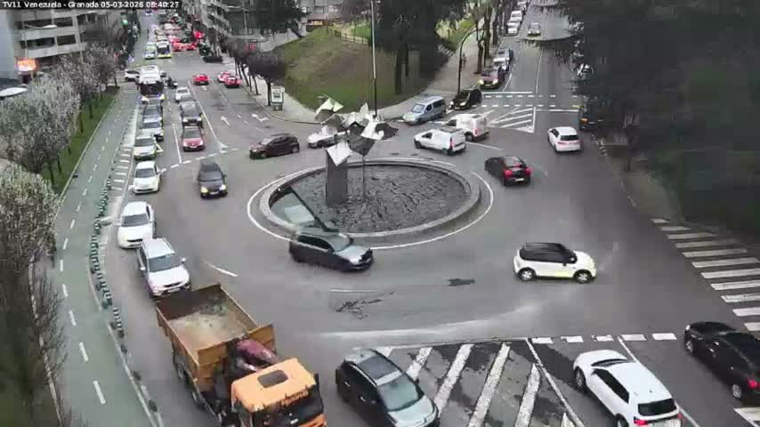 Vigo City - Gregorio Espino & Jenaro de la Fuente Avenue Live Cam - Pontevedra, Galicia, Spain