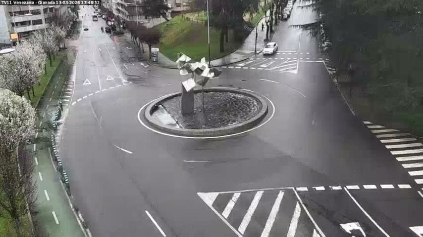 Vigo City - Gregorio Espino & Jenaro de la Fuente Avenue Live Cam - Pontevedra, Galicia, Spain