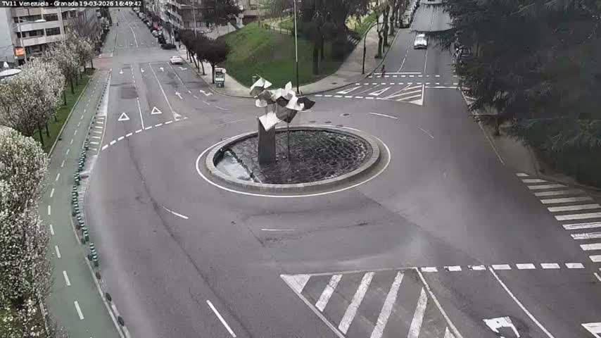 Vigo City - Gregorio Espino & Jenaro de la Fuente Avenue Live Cam - Pontevedra, Galicia, Spain