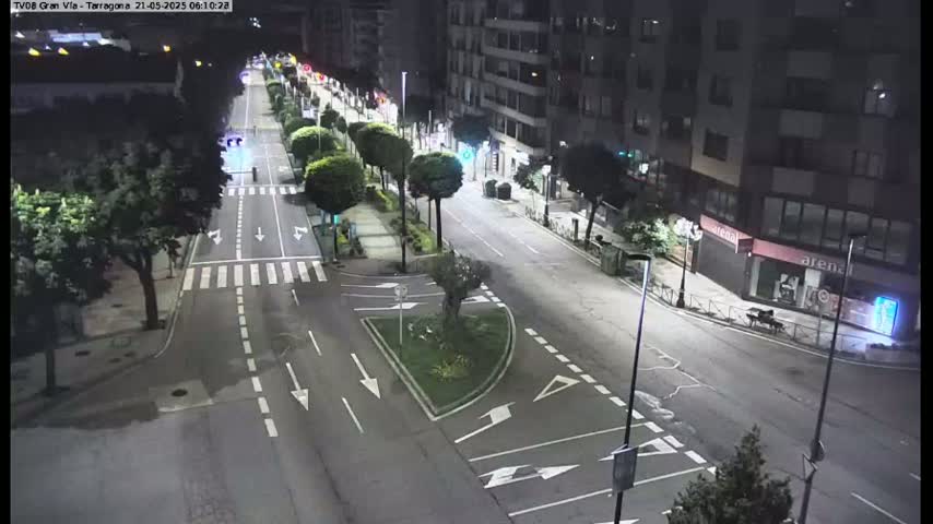 Vigo, Gran Via Avenue & Rua de Tarragona Avenue Live Cam - Pontevedra, Galicia, Spain