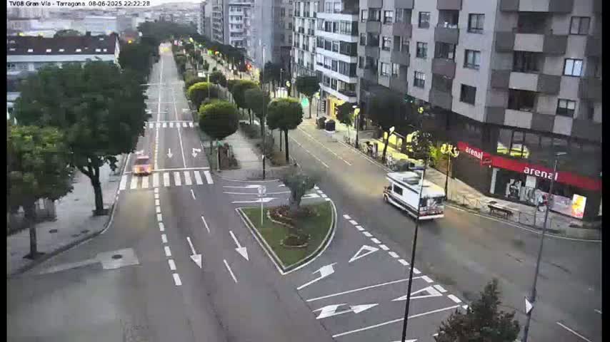 Vigo, Gran Via Avenue & Rua de Tarragona Avenue Live Cam - Pontevedra, Galicia, Spain