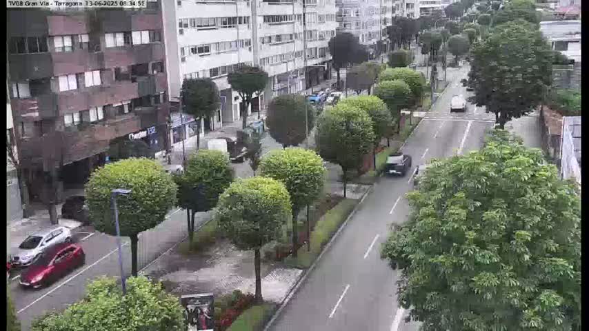 Vigo, Gran Via Avenue & Rua de Tarragona Avenue Live Cam - Pontevedra, Galicia, Spain