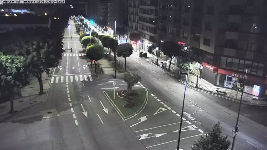 Vigo, Gran Via Avenue & Rua de Tarragona Avenue Live Cam - Pontevedra, Galicia, Spain