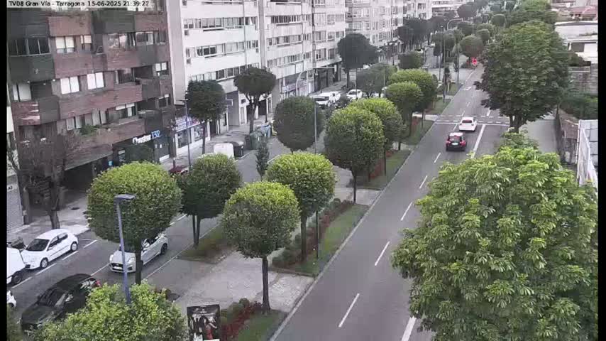 Vigo, Gran Via Avenue & Rua de Tarragona Avenue Live Cam - Pontevedra, Galicia, Spain