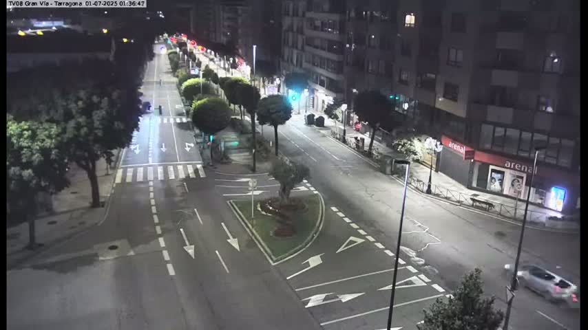 Vigo, Gran Via Avenue & Rua de Tarragona Avenue Live Cam - Pontevedra, Galicia, Spain