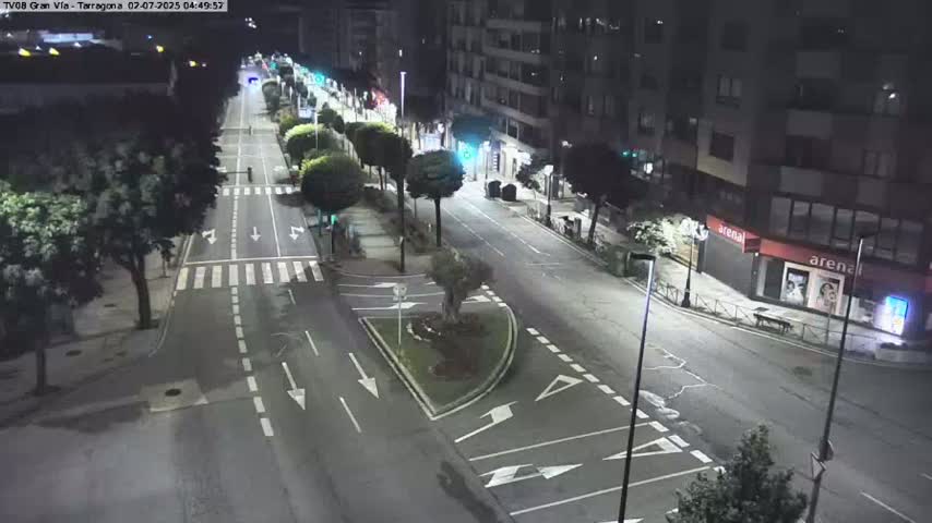 Vigo, Gran Via Avenue & Rua de Tarragona Avenue Live Cam - Pontevedra, Galicia, Spain