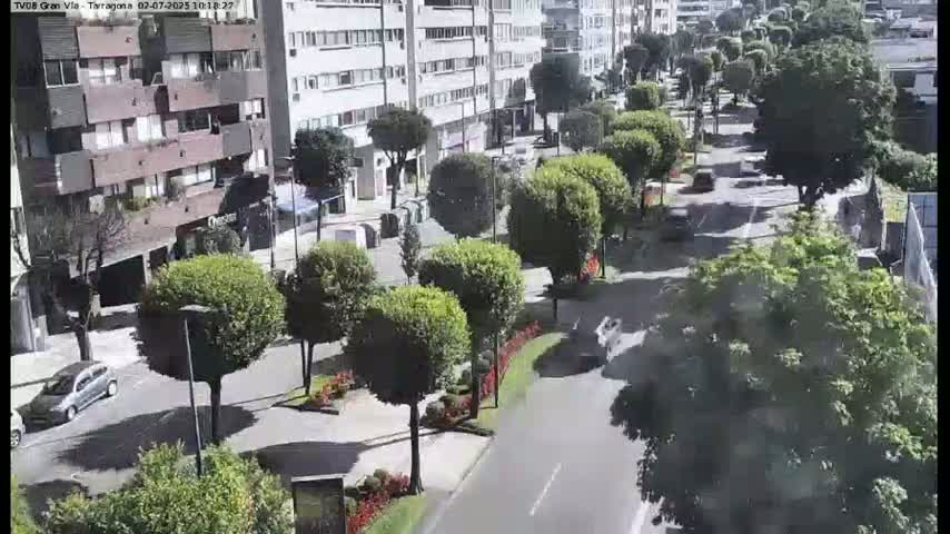 Vigo, Gran Via Avenue & Rua de Tarragona Avenue Live Cam - Pontevedra, Galicia, Spain